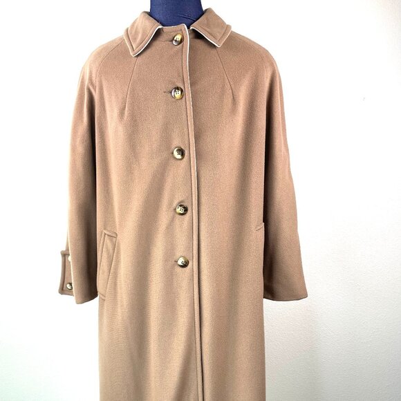 Wellington Fashions “Kashmiracle” Jackets & Blazers - Wellington Fashions “Kashmiracle” Coat – Camel Brown, Size Large, Made in USA